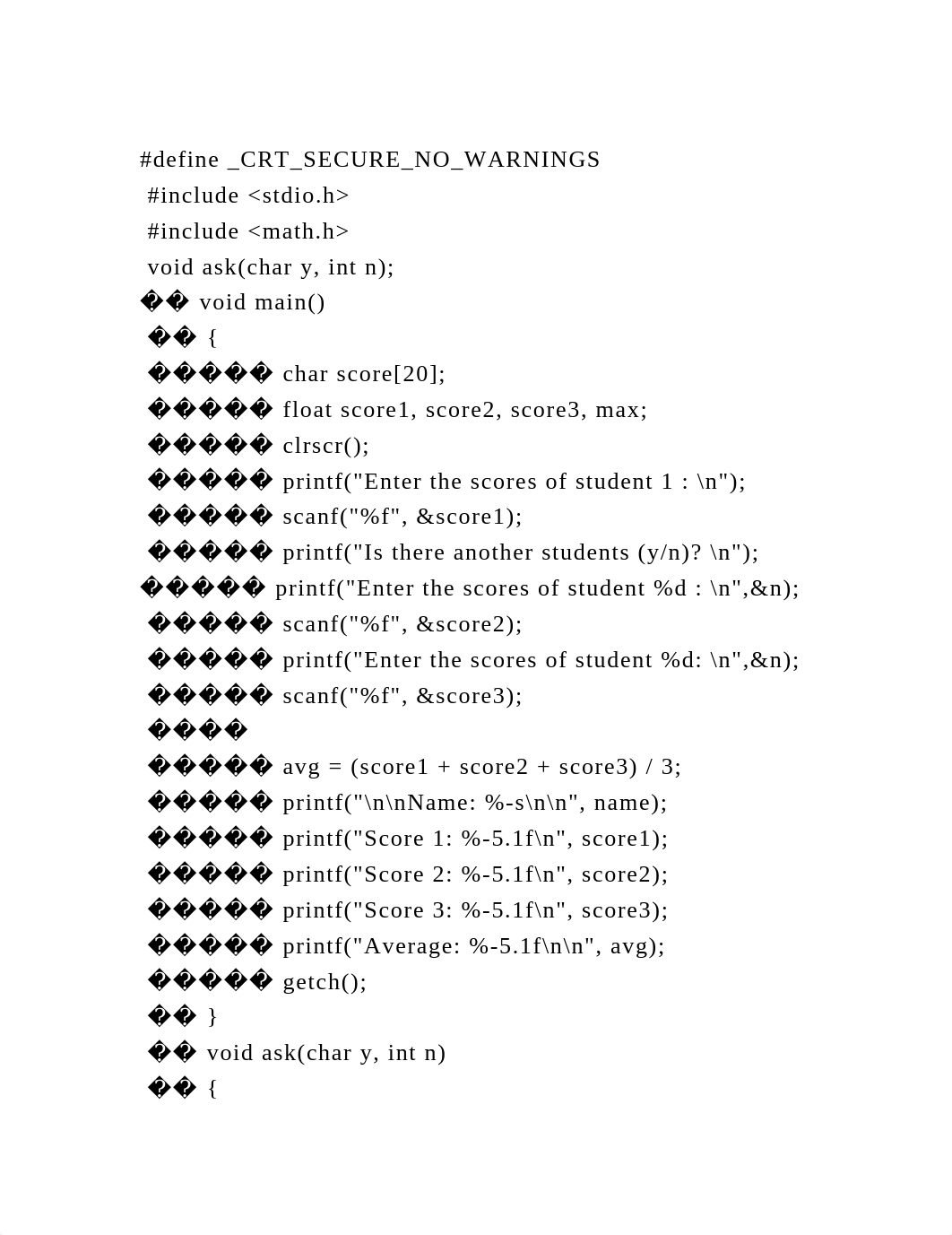 #define _CRT_SECURE_NO_WARNINGS #include stdio.h #include mat.docx_dxwaryk7lts_page2