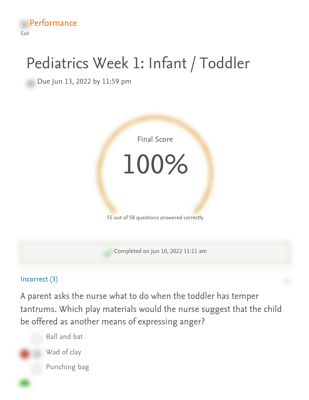 Elsevier Adaptive Quizzing - Pediatrics Week 1- Infant : Toddler.pdf_dxwhqk92htl_page1