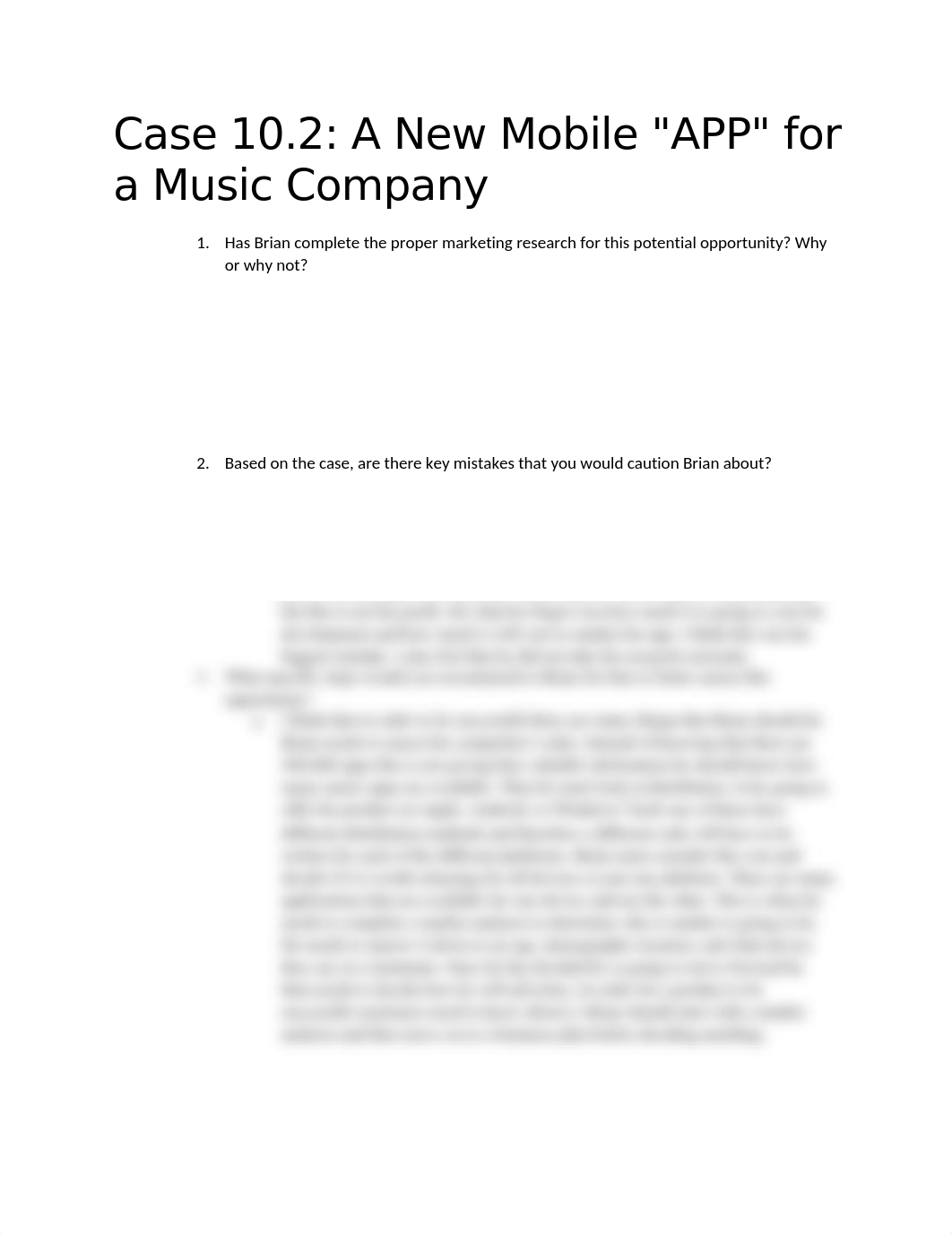 Case 10.2 A New Mobile APP for a Music Company.docx_dxwp2ov124h_page1