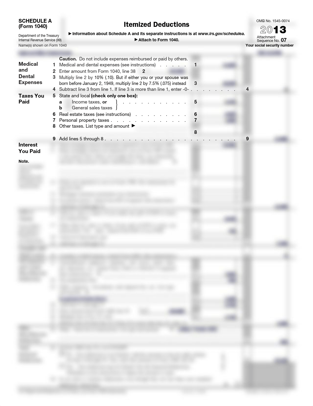 Individual Tax Return Problem 2 Form 1040_dxwsjnbvi2u_page1