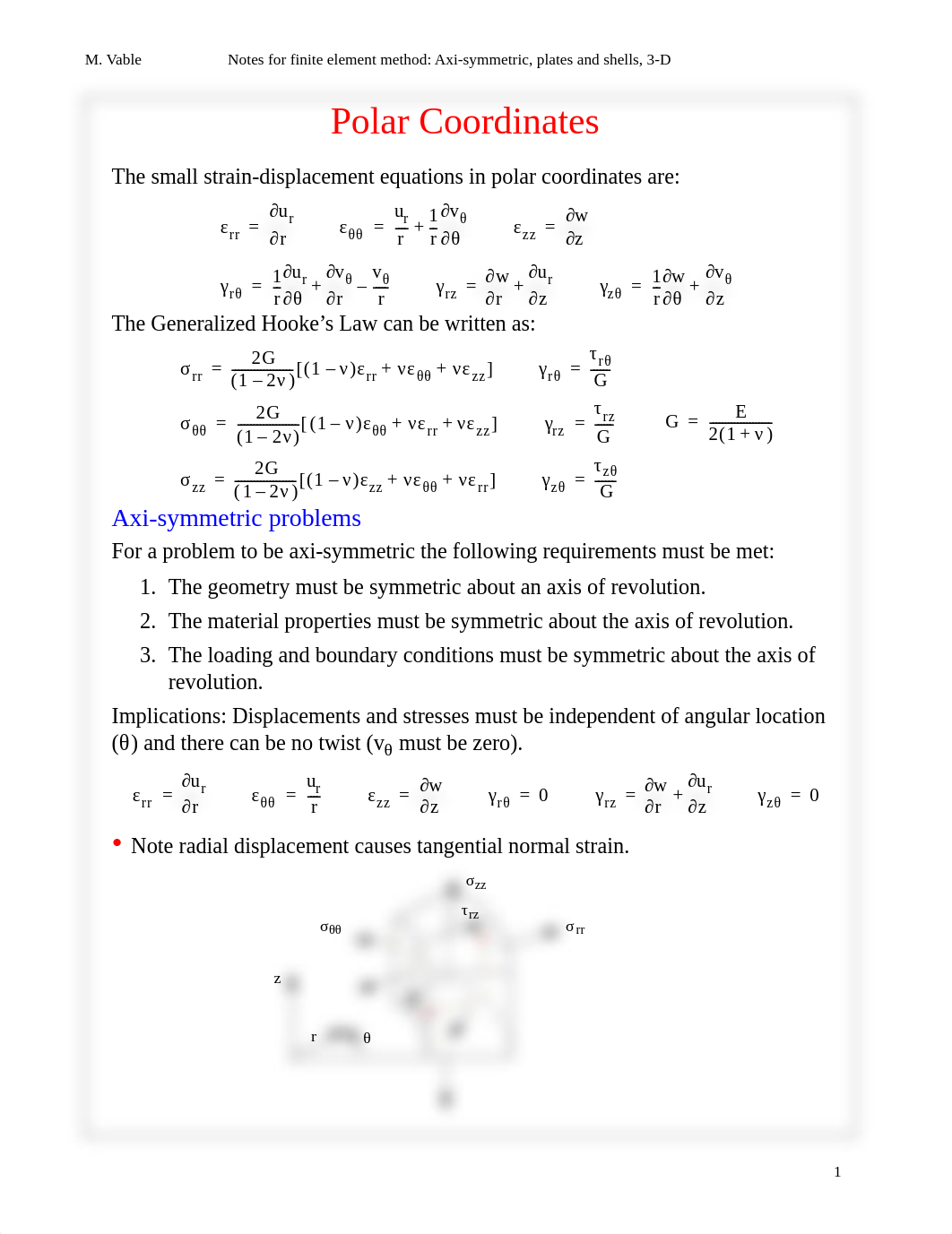 Axi-Symmetric, Plates and Shells, 3-D Review_dxwxe3aw9kl_page1