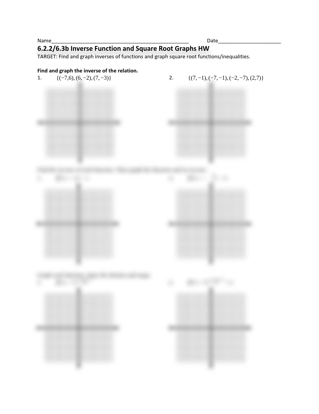 6.2.2-6.3b Inverse F(x) SqRt Graphs HW.pdf_dxx1wbjf24m_page1