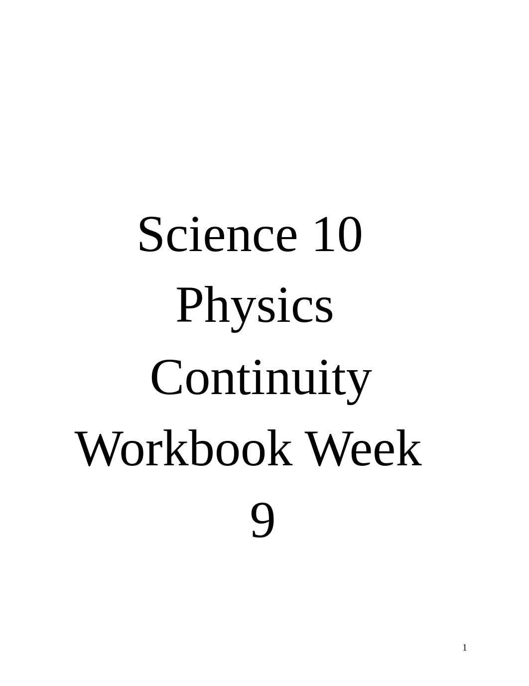 Continuity Workbook Physics Week 9.pdf_dxx66w5zhfw_page1