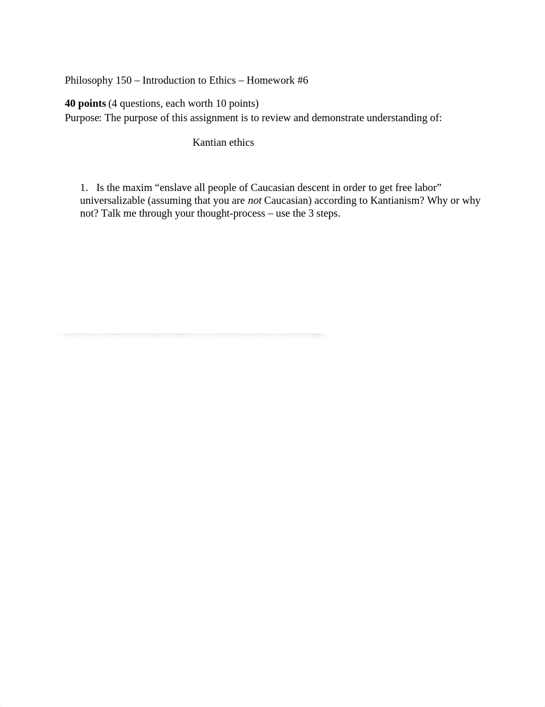 Philosophy 150 Homework #6.docx_dxx7xs1bgln_page1