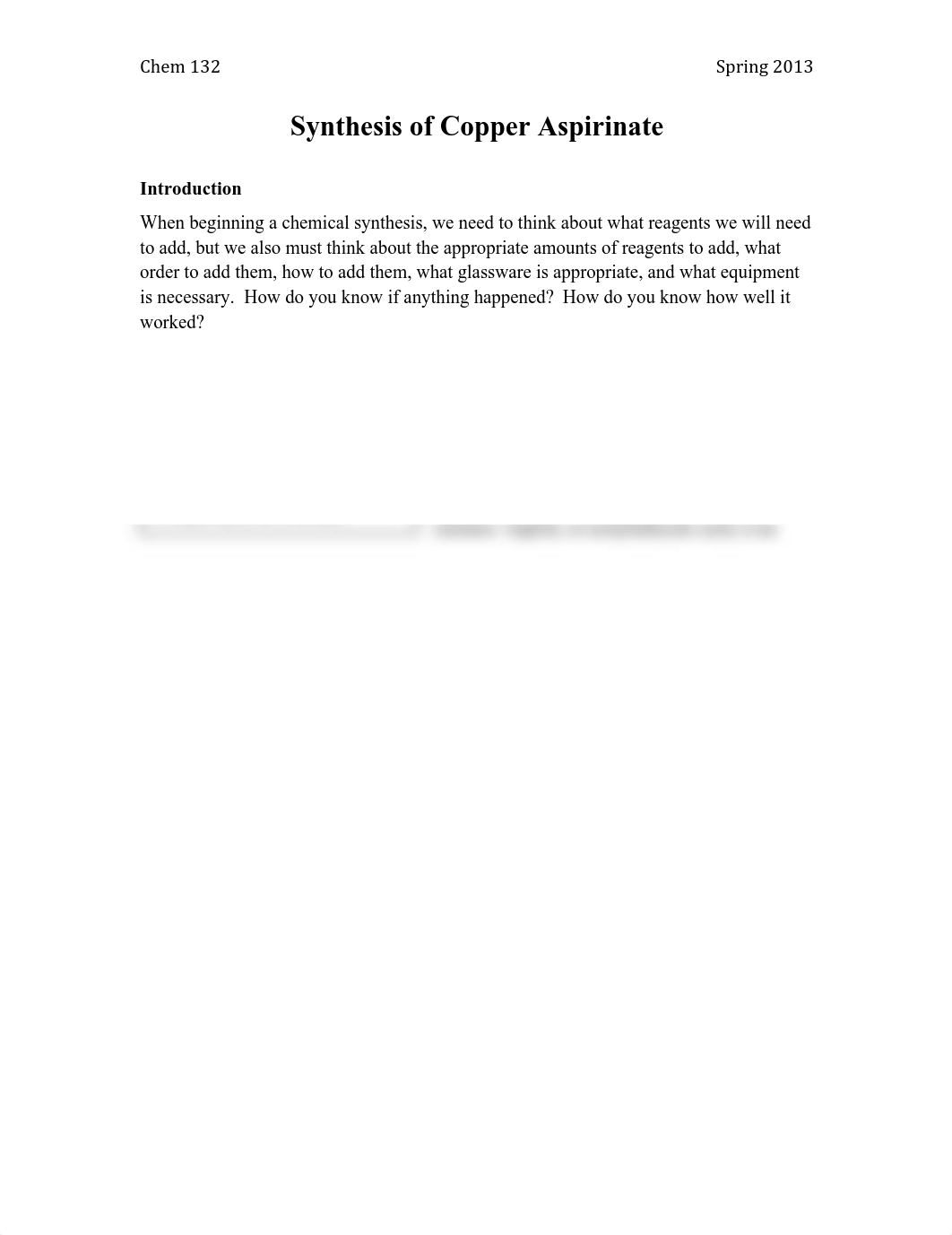 Synthesis of Copper Aspirinate Lab_dxxjio6rspc_page1