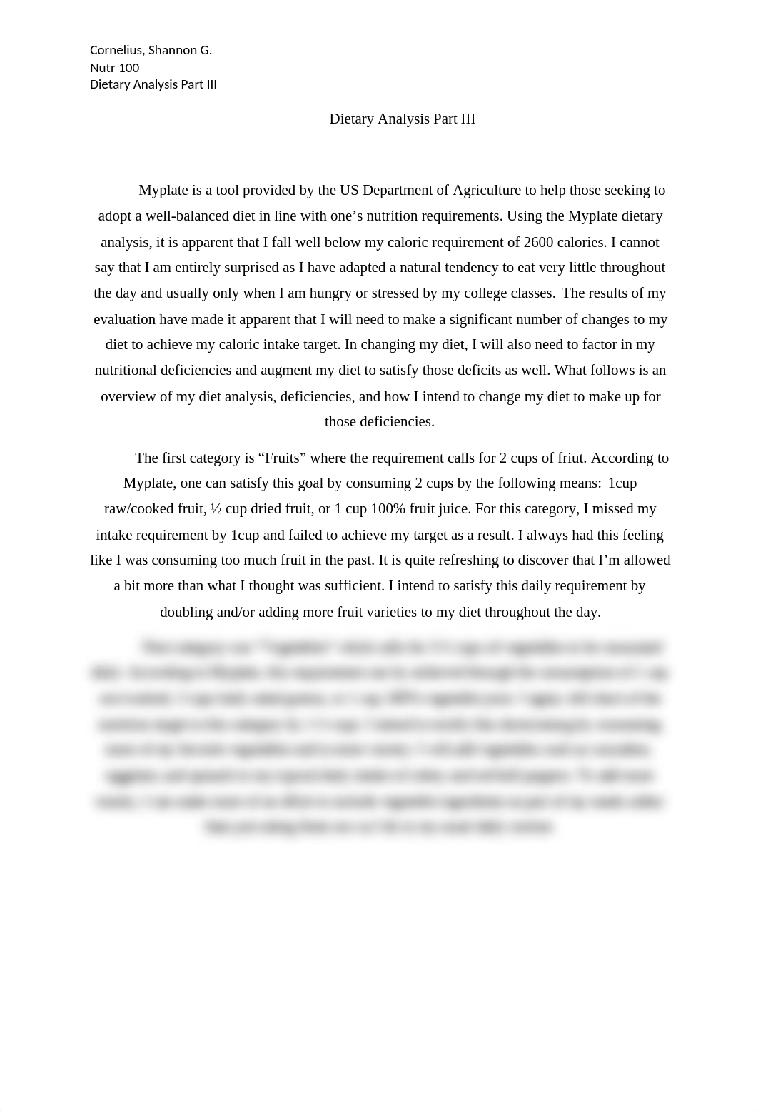 Cornelius, Shannon G Dietary Analysis Part III.docx_dxxswvzhevd_page1