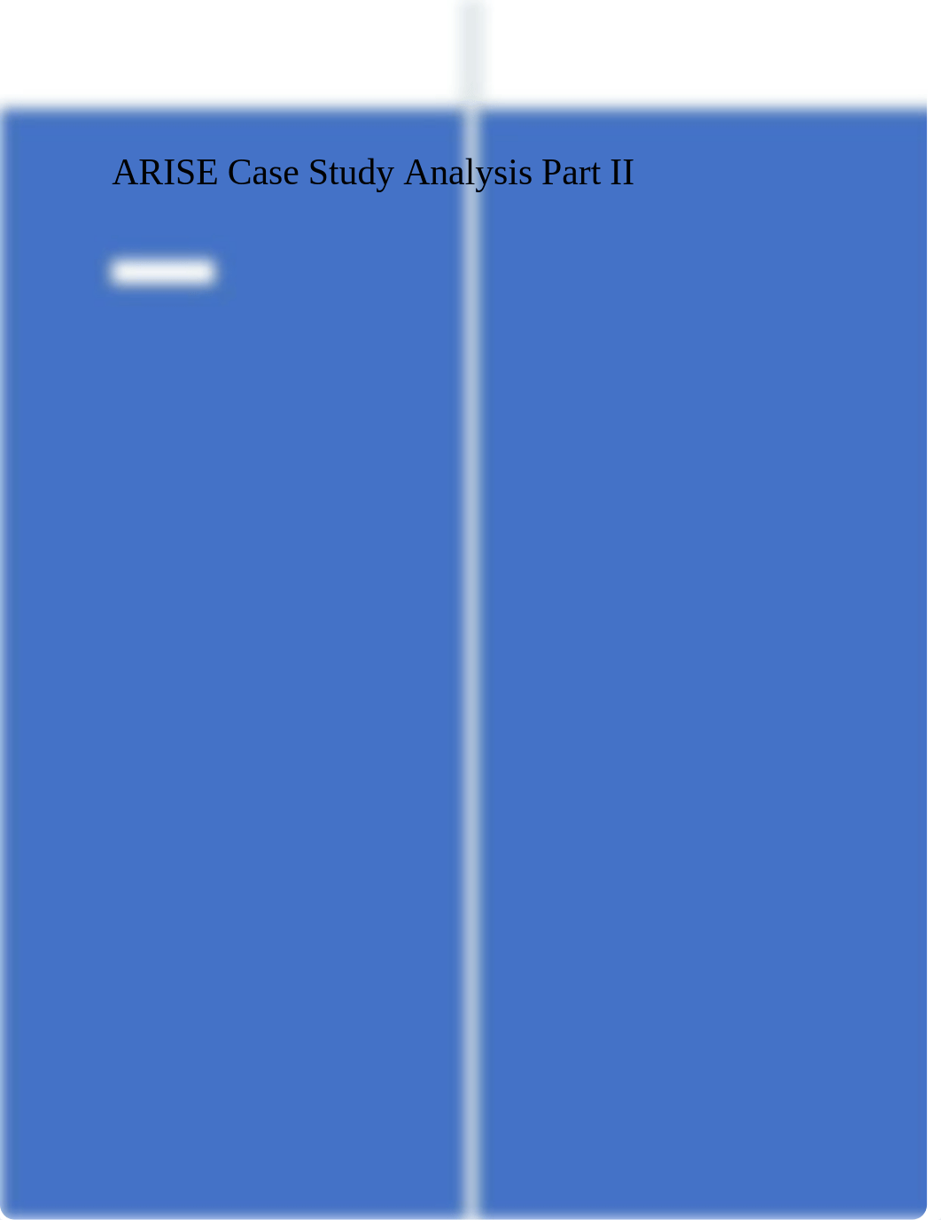 ARISE Case Study Analysis Part II_dxxucgc7u01_page1