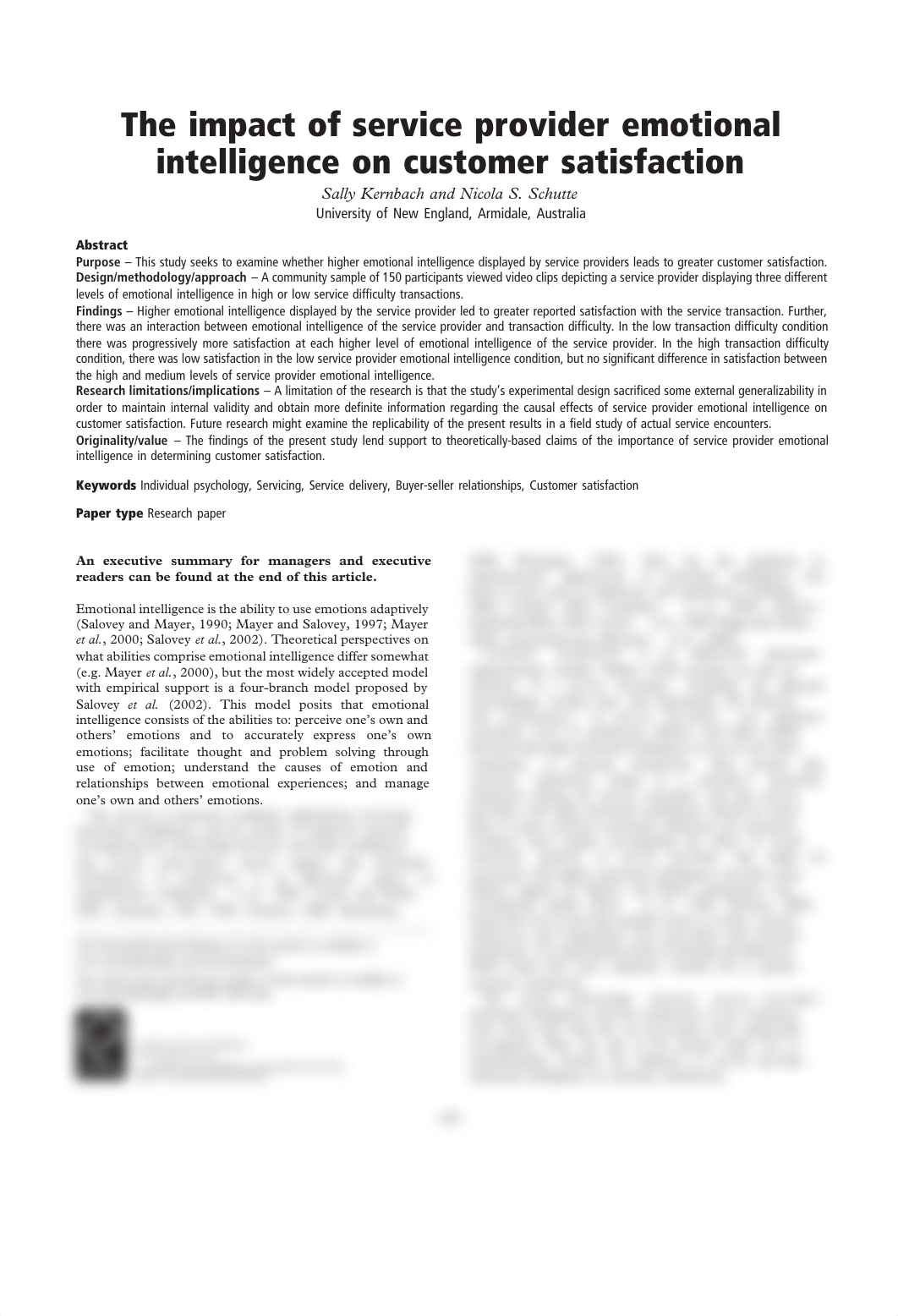 The impact of service provider emotional intelligence on customer satisfactio.pdf_dxxwgv6b0w7_page1