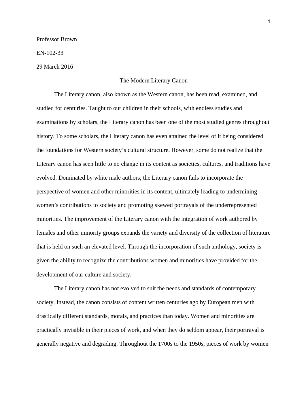 Essay 2 - The Modern Literary Canon_dxxz3v09mrr_page1