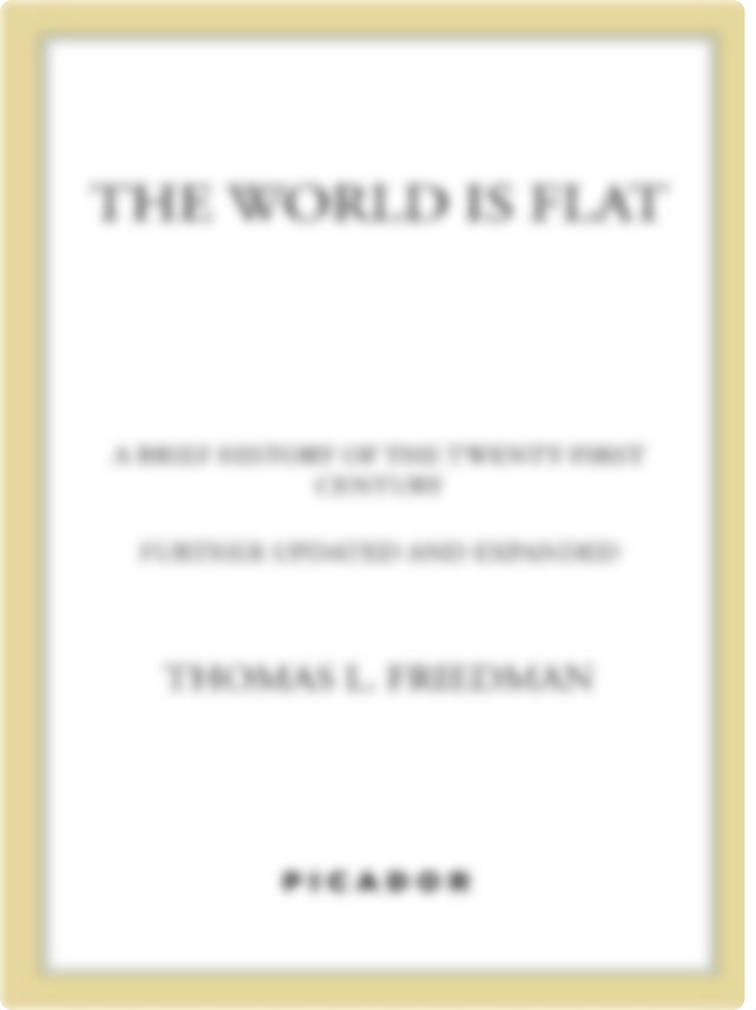 The World Is Flat 3.0_ A Brief History o - Friedman, Thomas L__dxy72ttdilr_page1