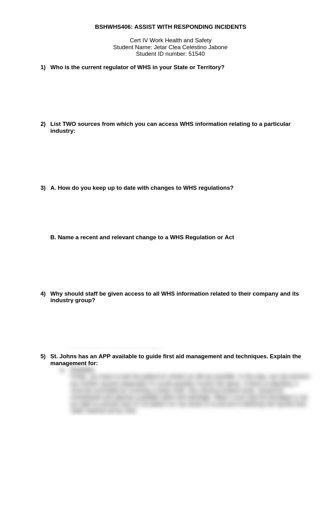 BSHWHS406: ASSIST WITH RESPONDING INCIDENTS
Cert IV Work Health and Sa_dxygxuwqajj_page1