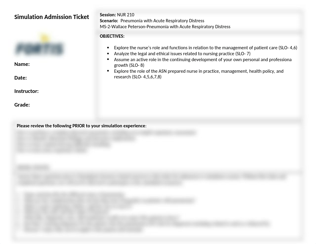 Simulation Admission Ticket -210- MS -2-Wallace Peterson-Pneumoniawith respiratory distress - R.doc_dxyt7bhzlv1_page1