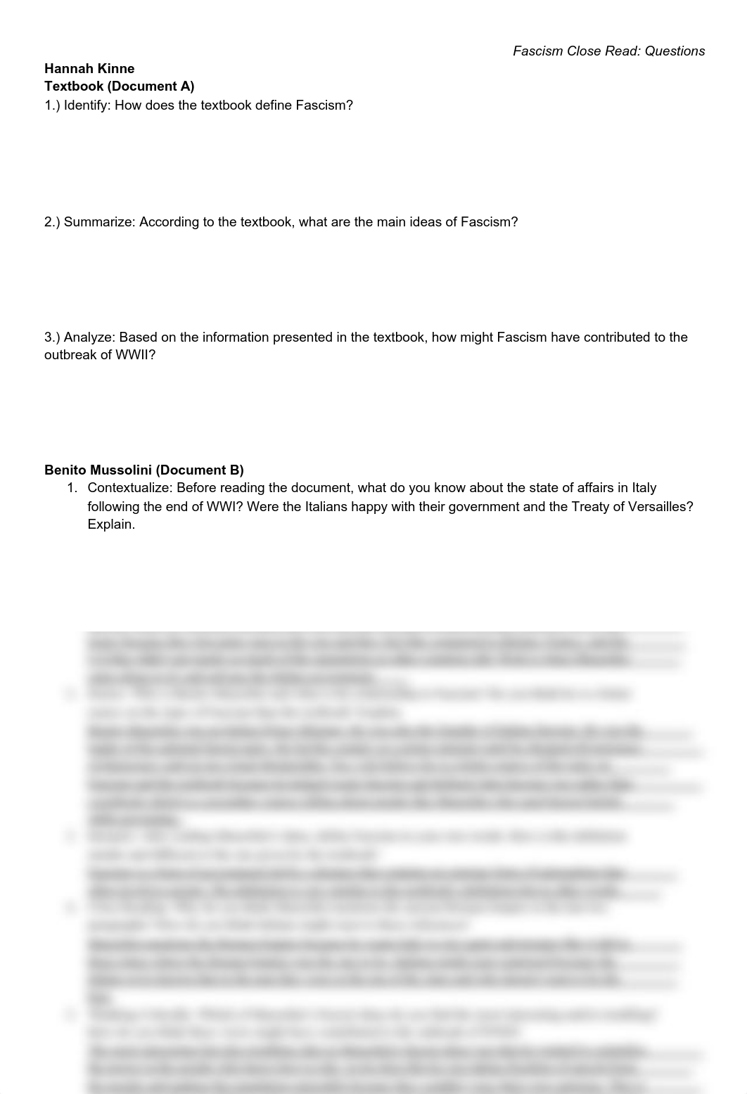 Hannah Kinne - Fascism Close Read_ Questions.pdf_dxyvqkyu7bn_page1