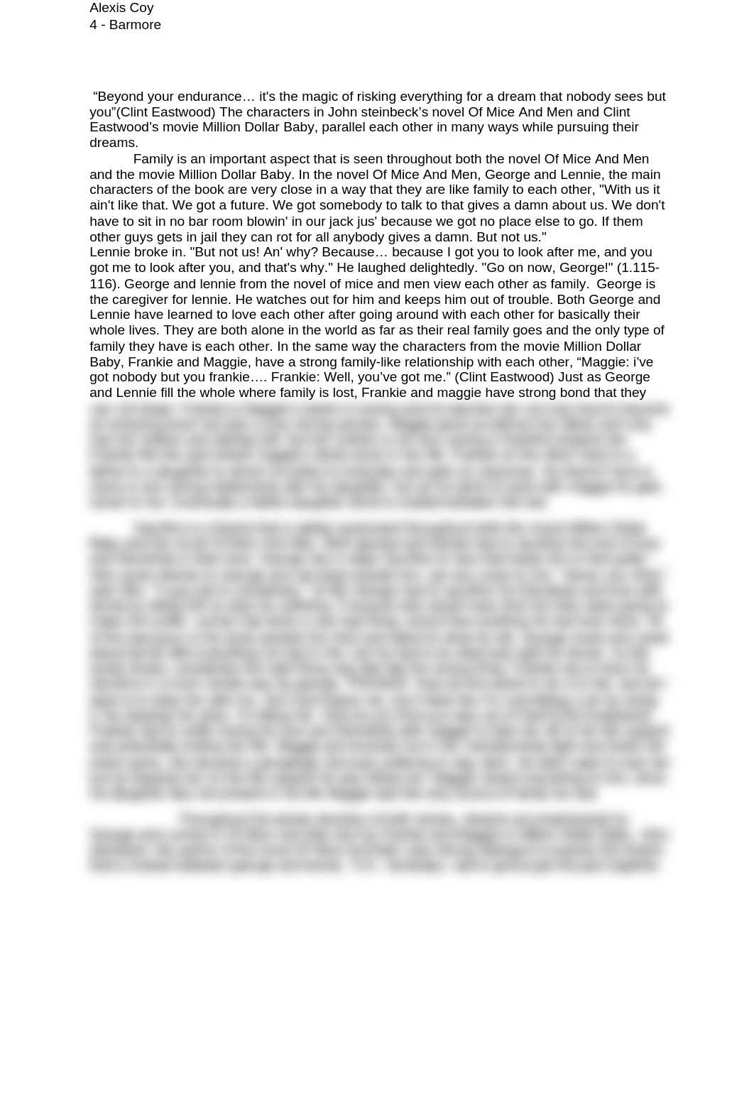 Alexis Coy- OMAM and MIllion Dollar Baby essay- final draft_dxz6d5r4ppe_page1