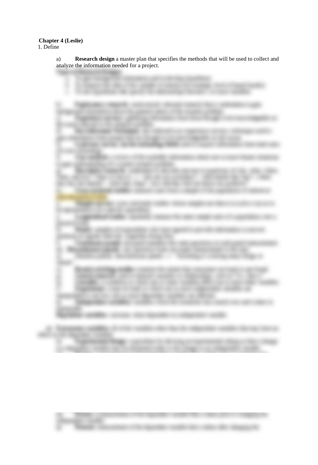 MKTG 3343- Marketing Research Exam 2 Study Guide.docx_dxzd5jd2bku_page1