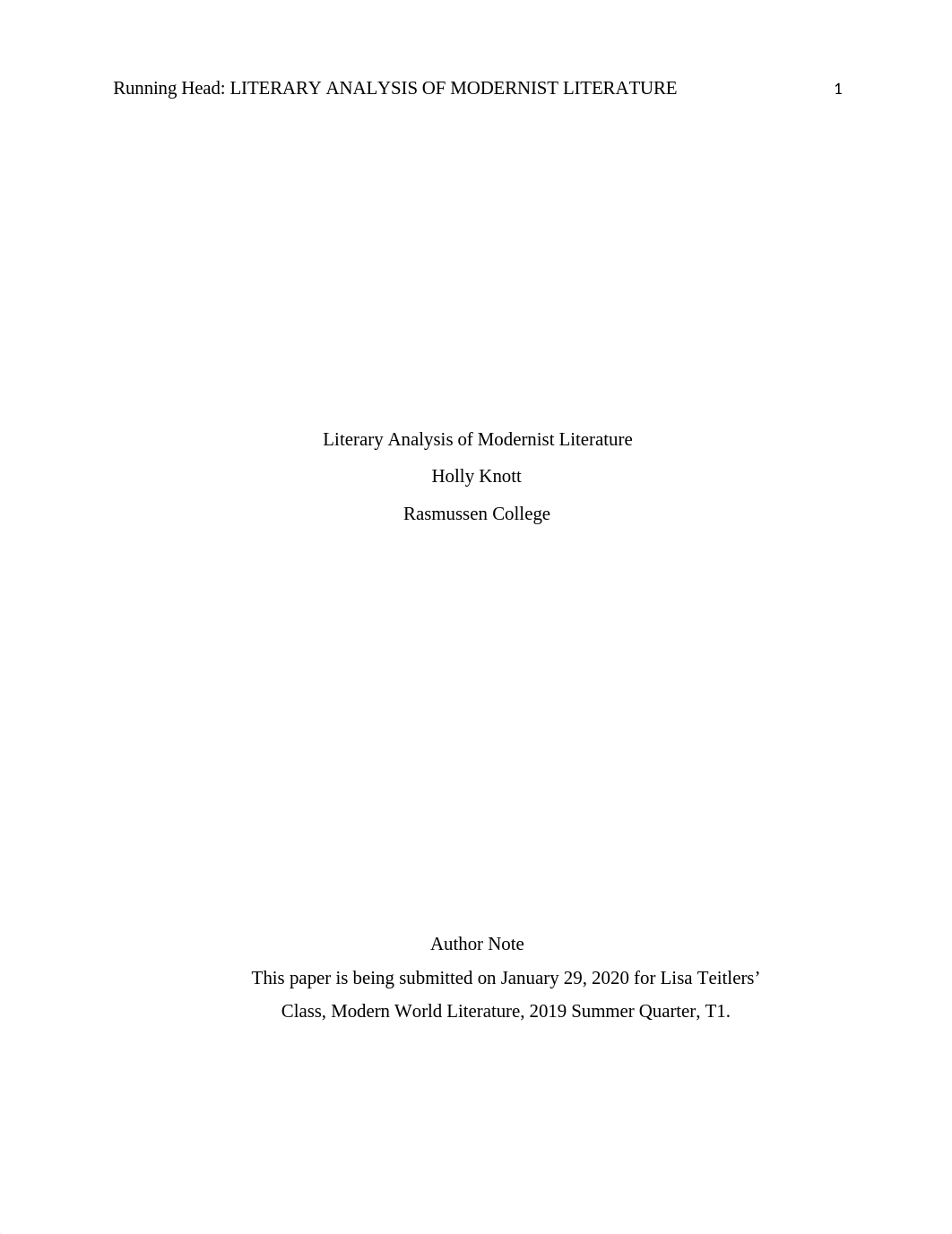 hknott_Literary Analysis of Modernist Literature _071419.docx_dxzx0p6ikaz_page1