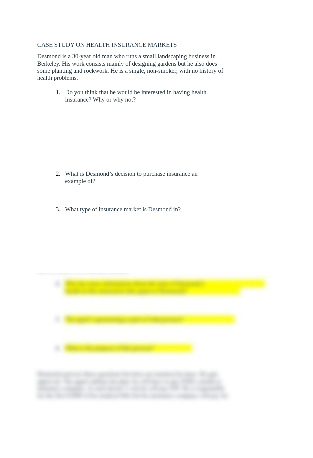 CASE STUDY ON HEALTH INSURANCE MARKETS.docx_dy0b6cme2jh_page1