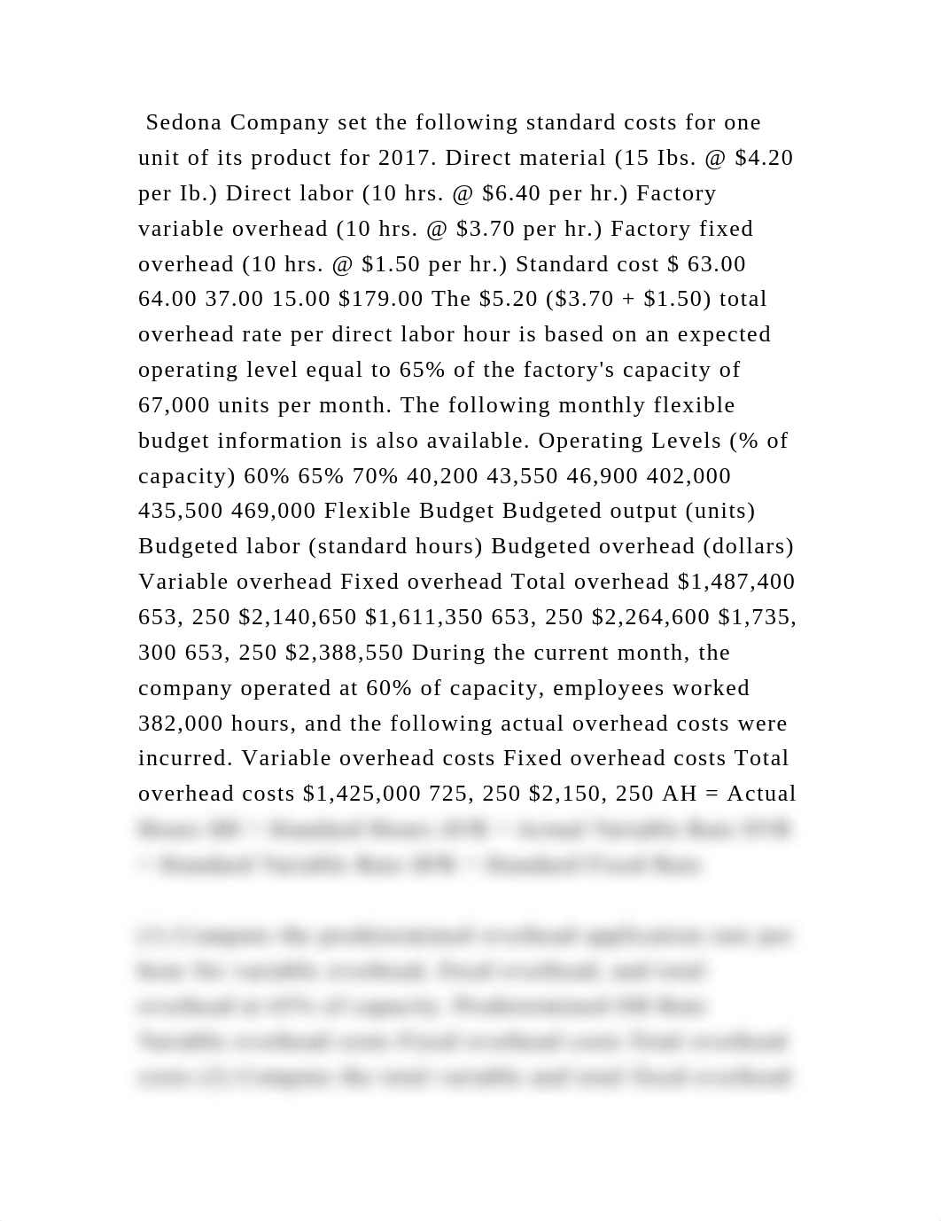 Sedona Company set the following standard costs for one unit of its p.docx_dy0sr7unqnp_page2