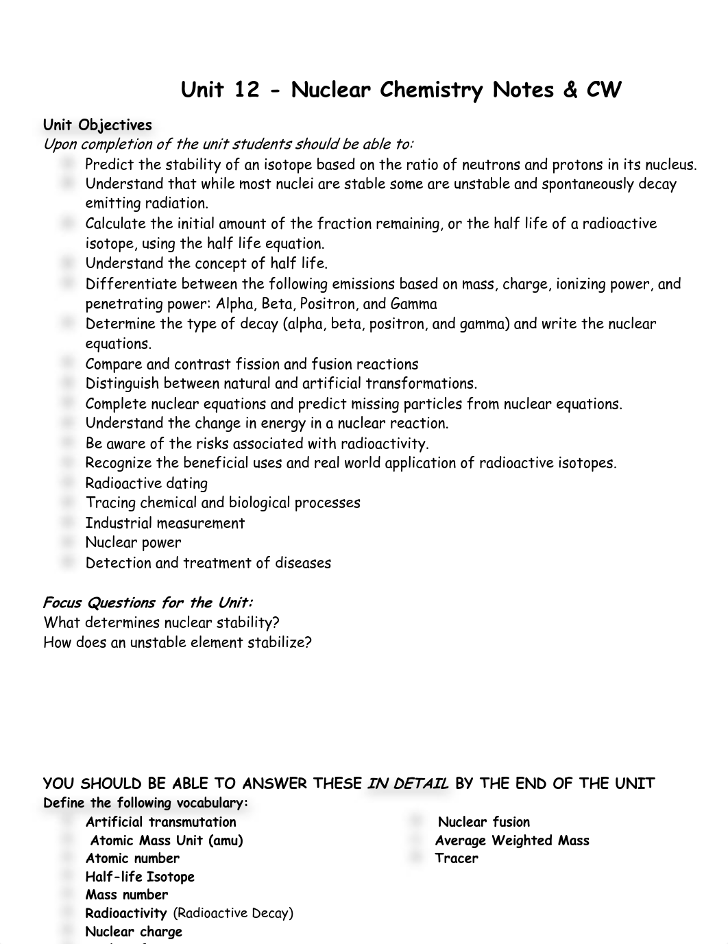 Unit 12 Nuclear Chemistry Notes & CW (1).pdf_dy0z8q01b6q_page1