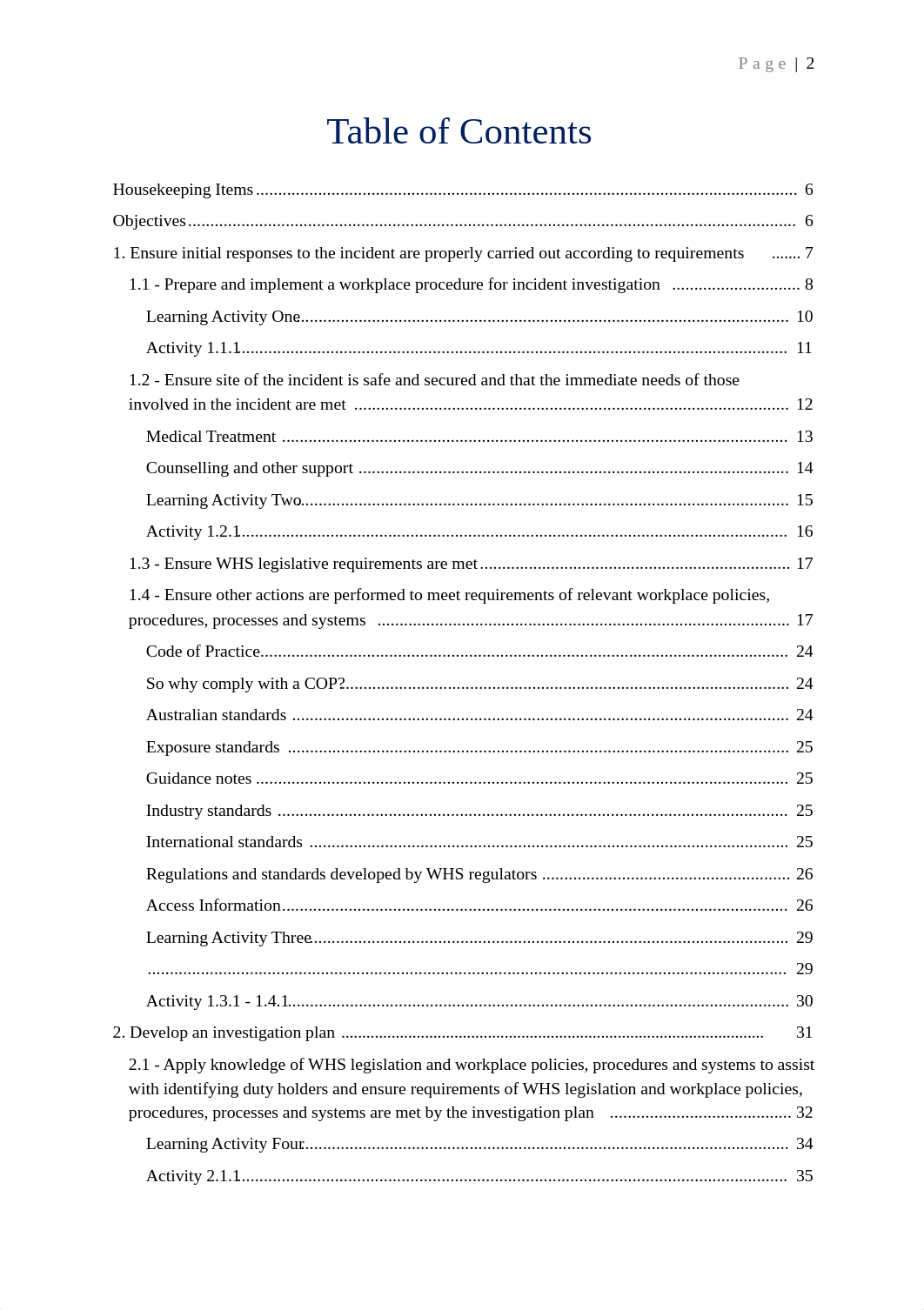 SLG - BSBWHS505 - Investigate WHS Incidents v Apr 2017.pdf_dy163tt0n7u_page2