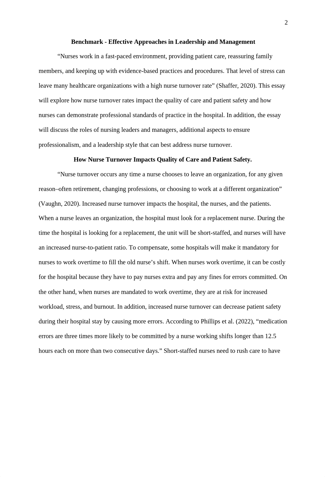 NRS-451 Benchmark - Effective Approaches in Leadership & Management.docx_dy1ccmg78z7_page2