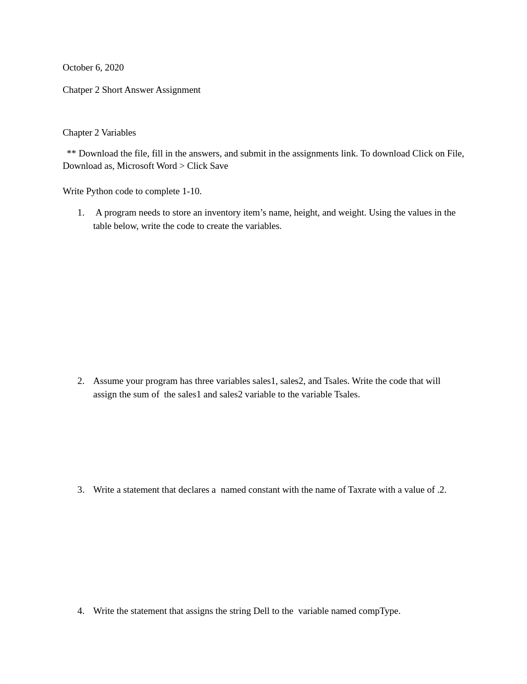 CS102 Chap 2 Hw Assignment.docx_dy1kb55bjvv_page1