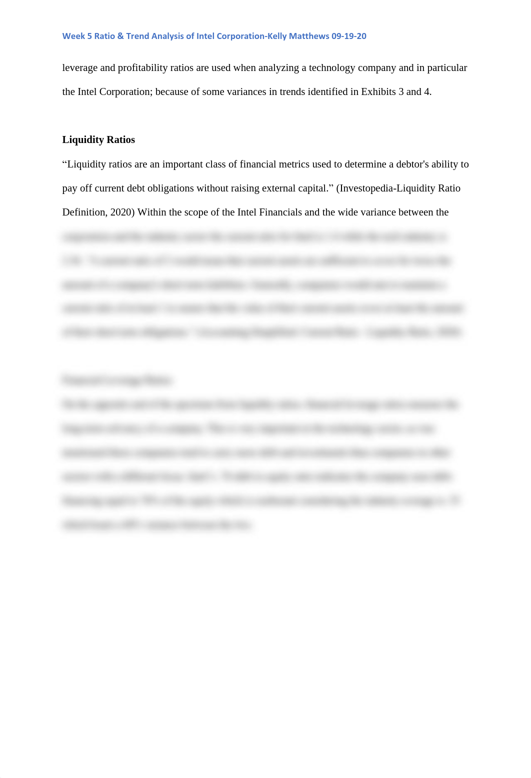 Week 5 Ratio and Trend Analysis of Intel vs Industry-Kelly Matthews 09-20-20.pdf_dy1likqaxqw_page2