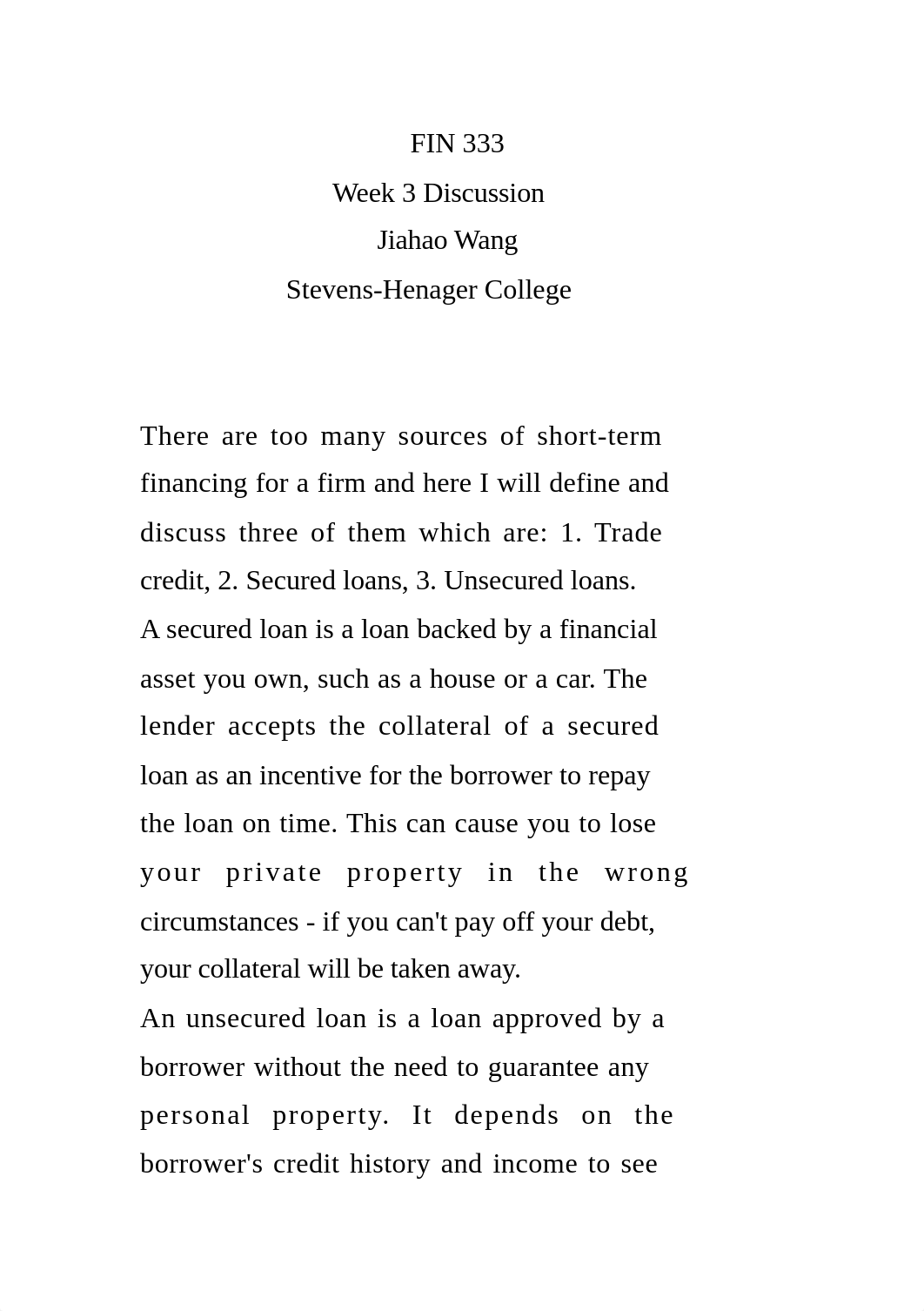 FIN 333 Week 3 Discussion.doc_dy1rp46eab5_page1