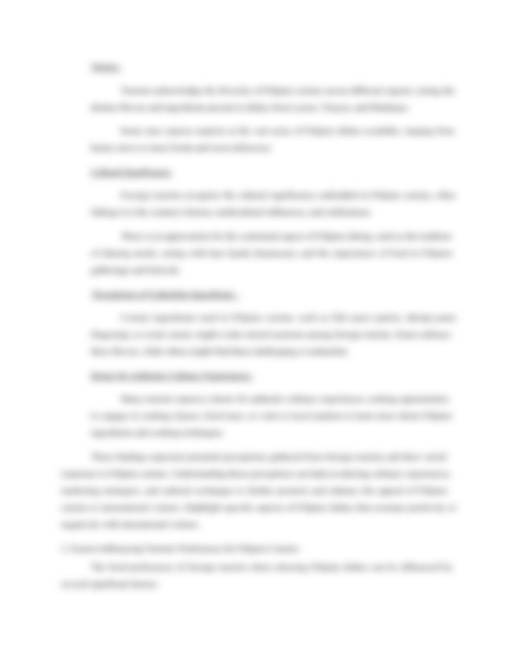 Perceptions and Preferences of Foreign Tourists towards Filipino Cuisine Implications for Culinary T_dy1zl7twiqm_page3