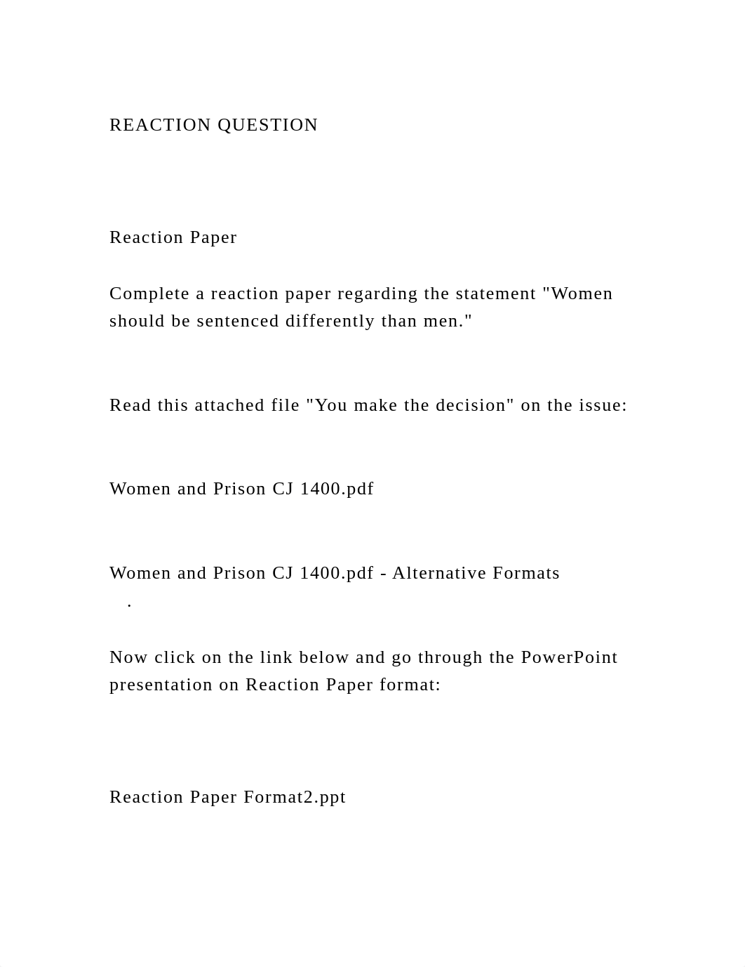 REACTION QUESTIONReaction PaperComplete a reaction paper.docx_dy207n375hb_page2