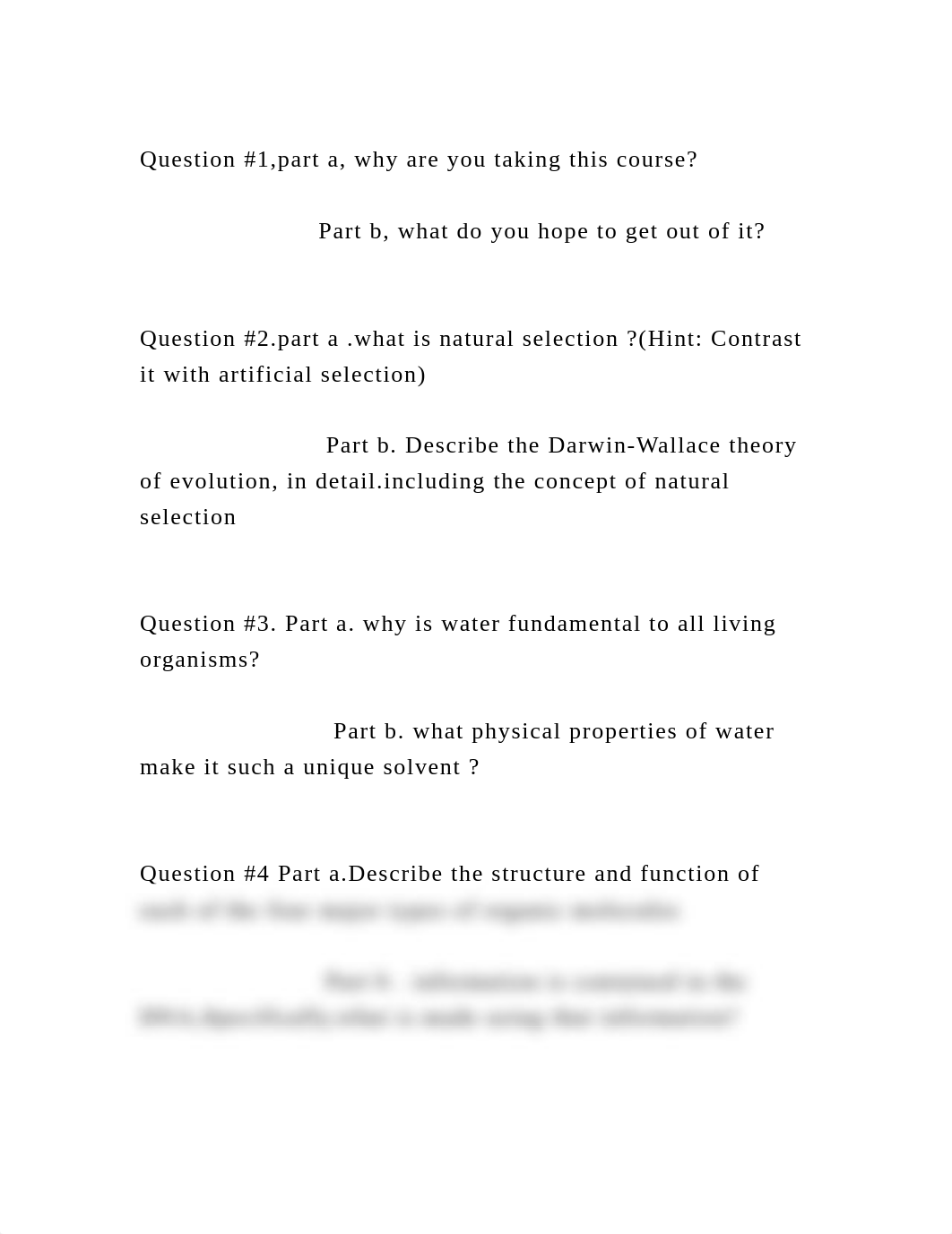 Question #1,part a, why are you taking this course             .docx_dy274lbtg50_page2