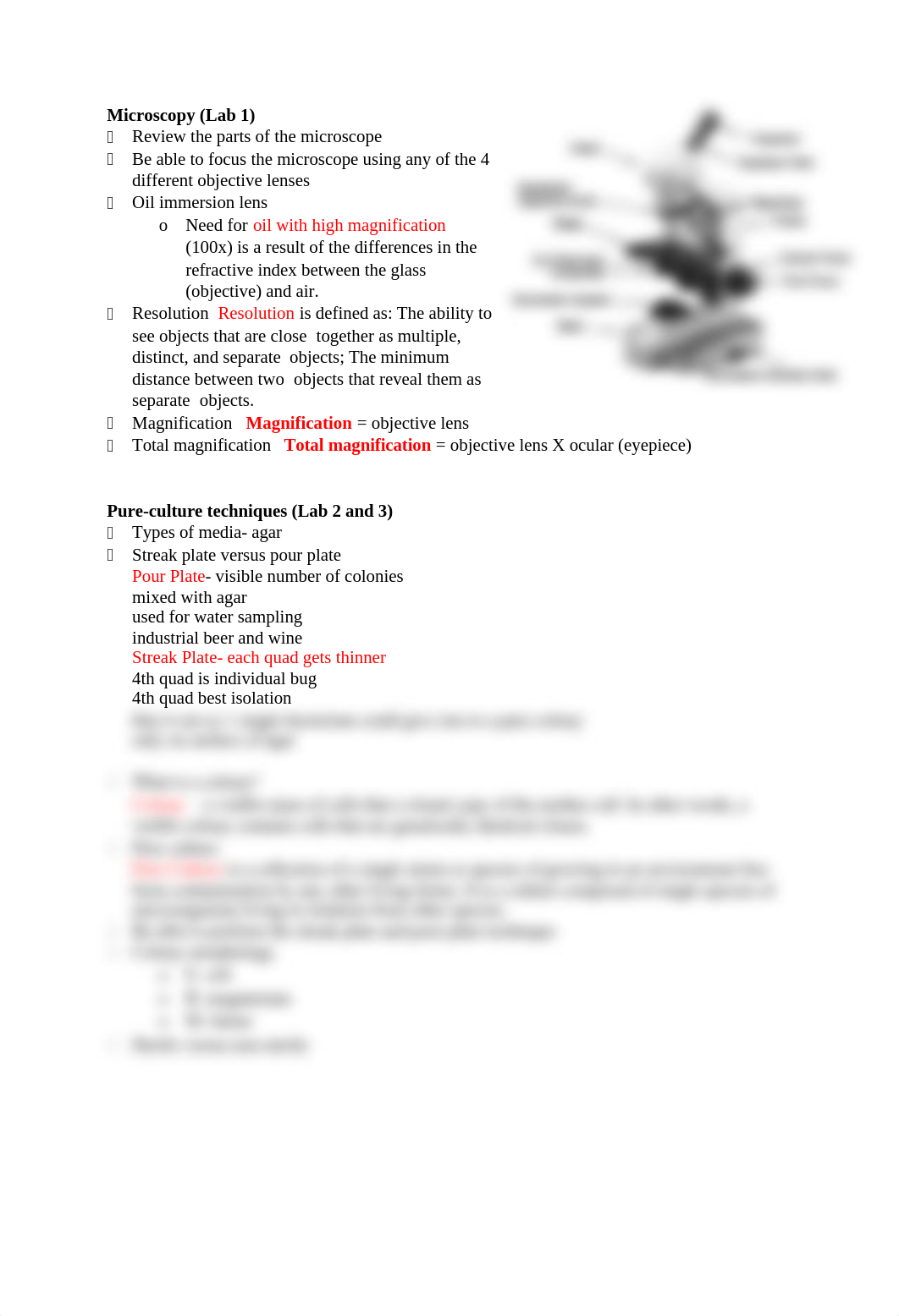 Micro lab Study guide - Lab Exam 1 .docx_dy2az6bnz30_page2