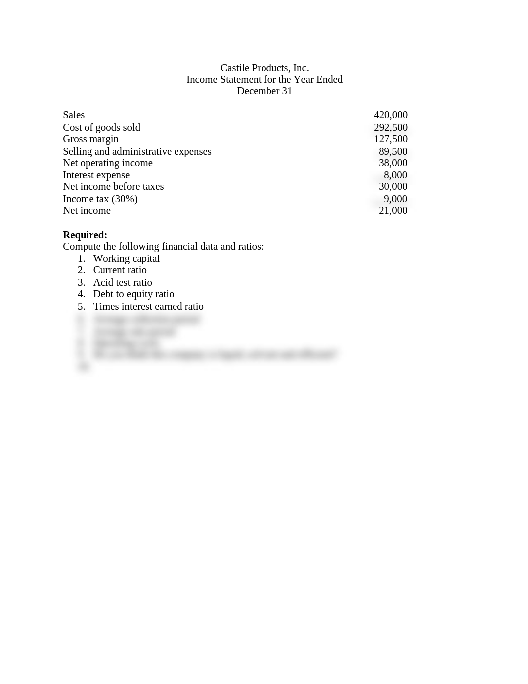 BAUD 520 Assignments Chapter 15 Financial Statement Analysis (1).docx_dy2d0rwdxf6_page2