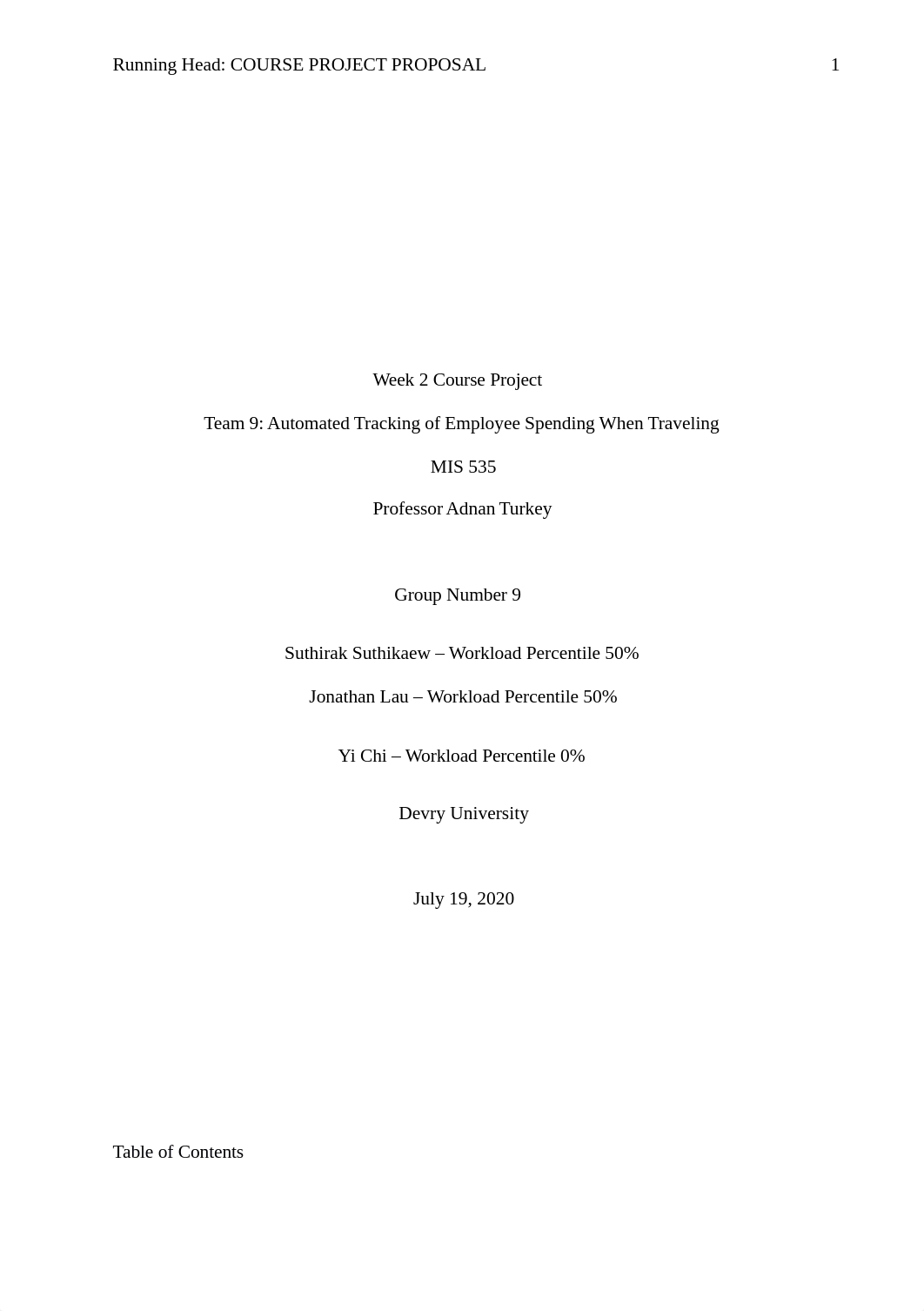 Week 2 Course Project Team9  MIS535 Final.docx_dy2jwjb65ec_page1