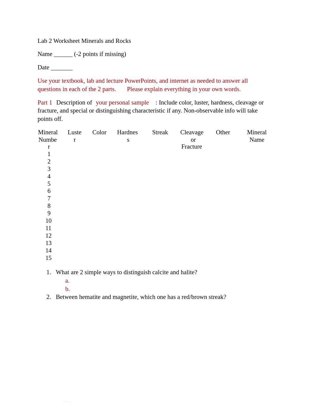 Lab 2 Worksheet Minerals and Rocks Spring 2021.docx_dy2kbg2ijhu_page1