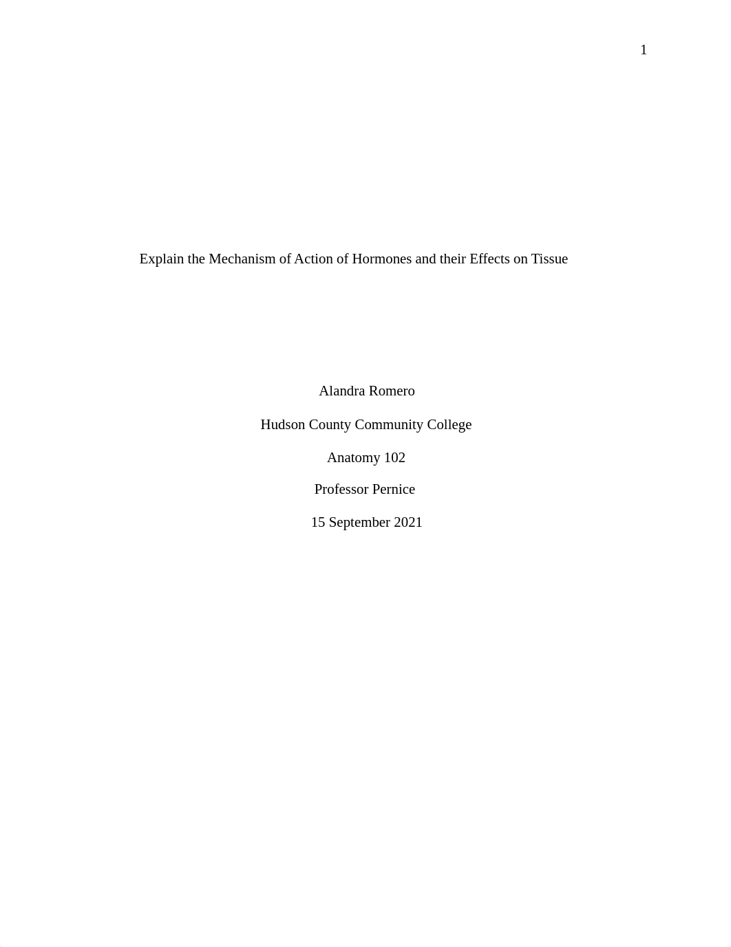 Explain the mechanism of action of hormones and their effects on tissue.docx_dy2ymhsv6es_page1