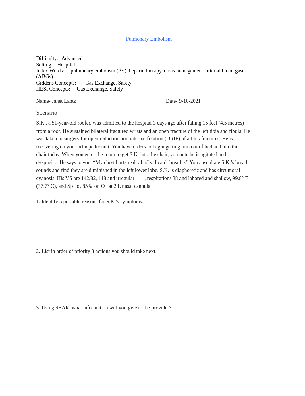 Pulmonary Embolism Case Study #10.docx_dy394n8oqsz_page1