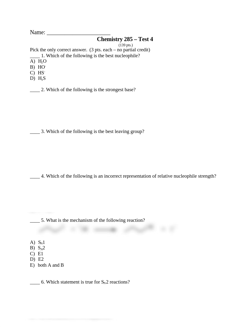 Chemistry 285 TEST -4_dy3fvmyp9bn_page1