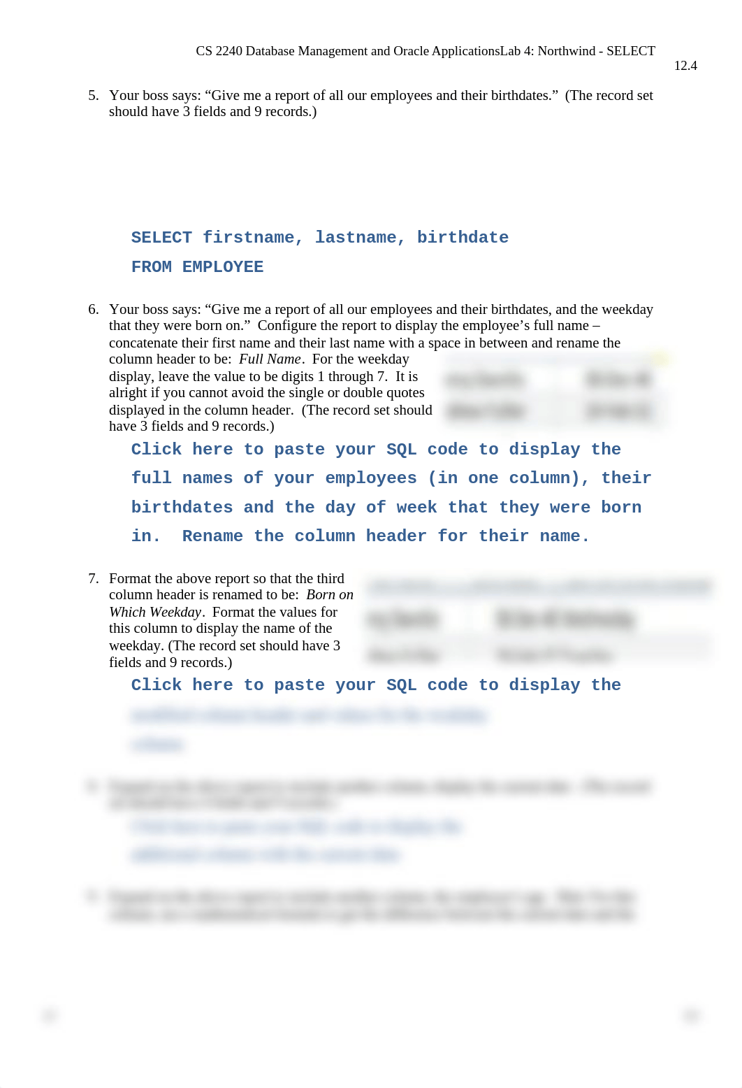 CS 2240 - 2 SQL - Lab 4 - Northwind SELECT (for students)_dy3netgkprv_page2