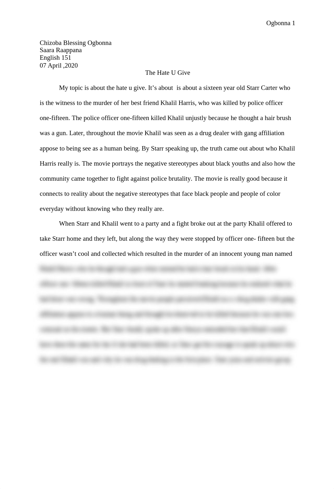 The hate you give Final paper .docx_dy3u2440sow_page1