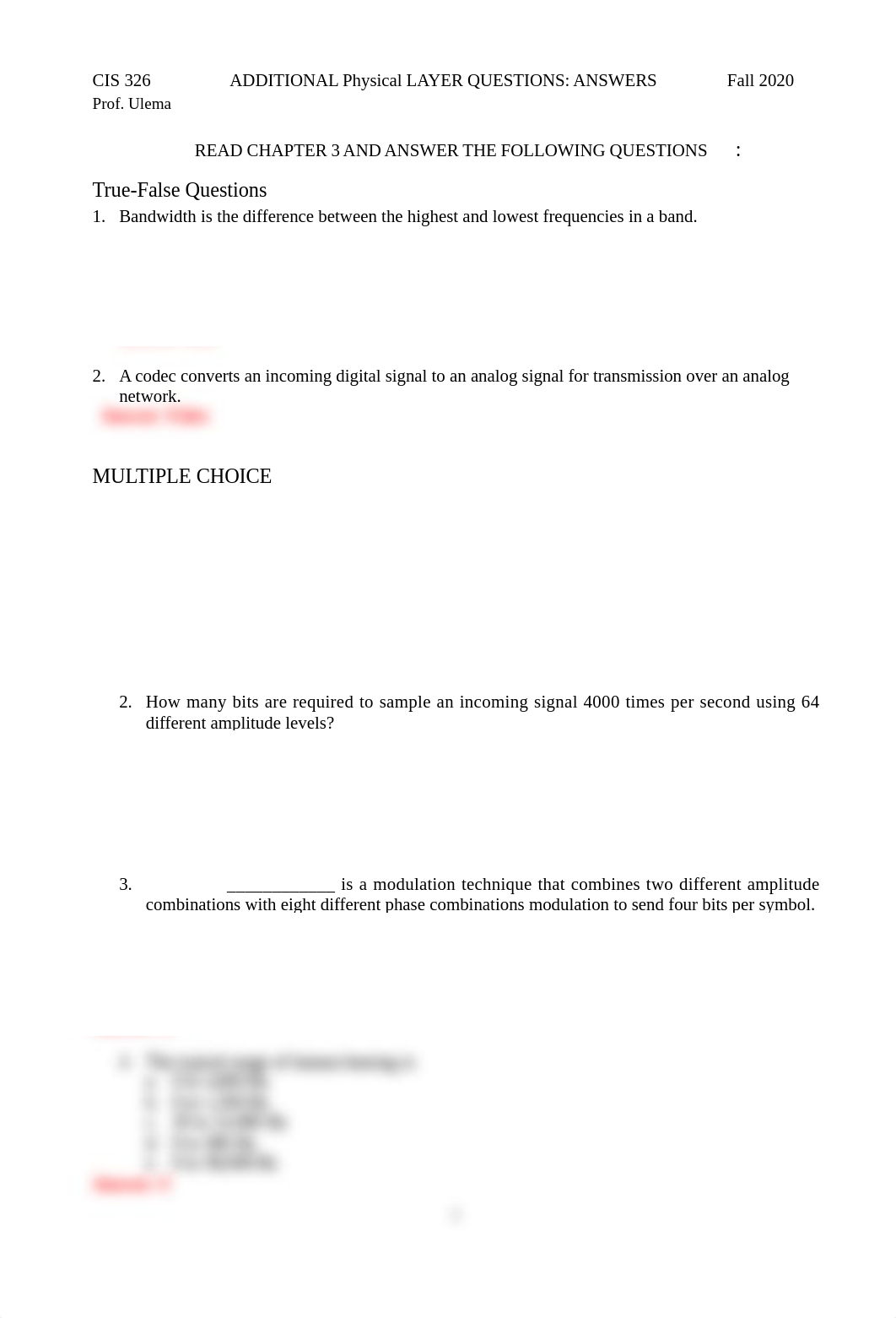 CIS 326 Addiotnal Physical Layer Questions Answers.docx_dy466rbb45e_page1