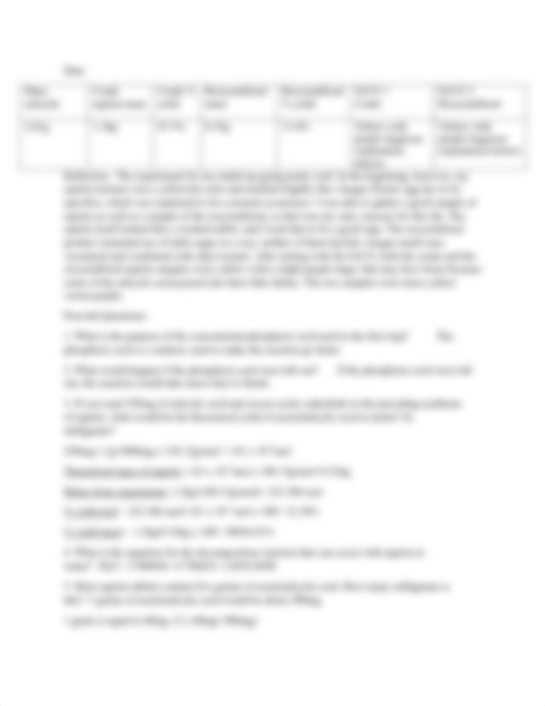 Synthesis of Aspirin Lab Report.pdf_dy4cijesdqc_page2