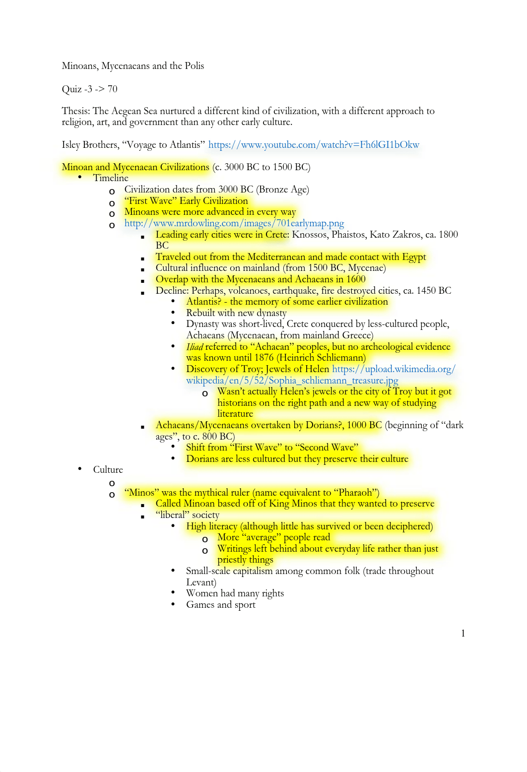 Minoans Mycenaeans and Greeks Notes copy_dy4dbtxfou6_page1