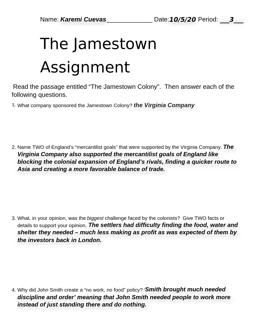 13 Colonies Jamestown Bell Ringer (answers).docx_dy4gvsdunjr_page2