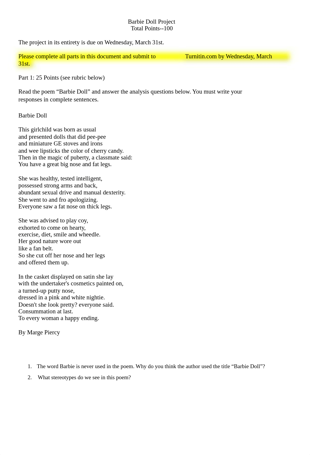 Rishab Talusani - Barbie Doll Project  English 9--poetry unit.docx_dy4rnfe4znb_page1