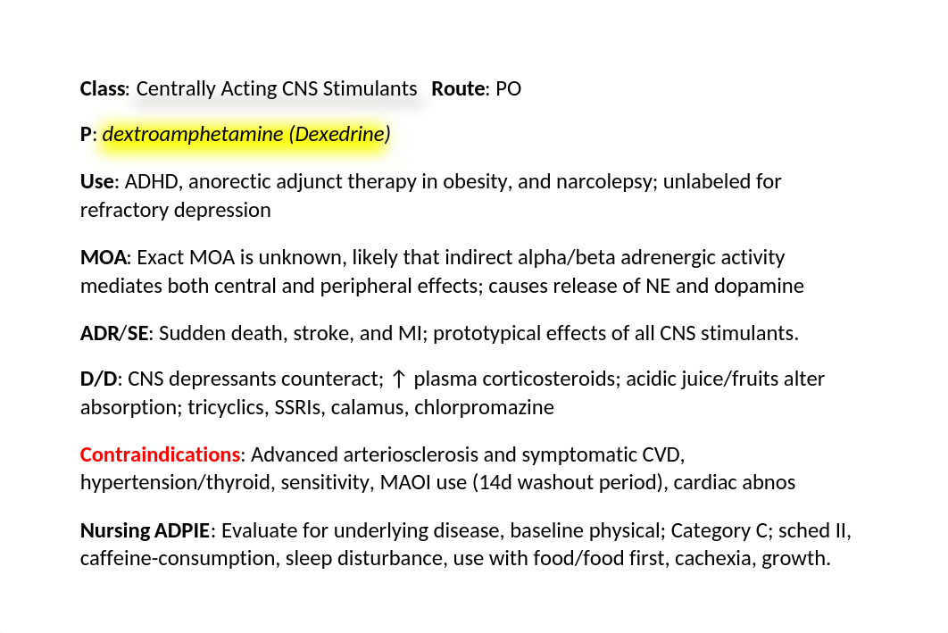 Drug Flash Cards Chapter 22 Drugs Stimulating the Central Nervous System.docx_dy4rnzu7kh8_page1