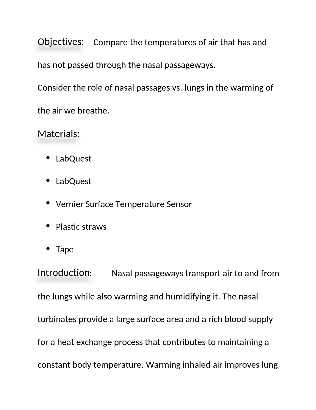 Warming Function of Nasal Passageways Lab Report- BIOL 201.docx_dy52r916xki_page2