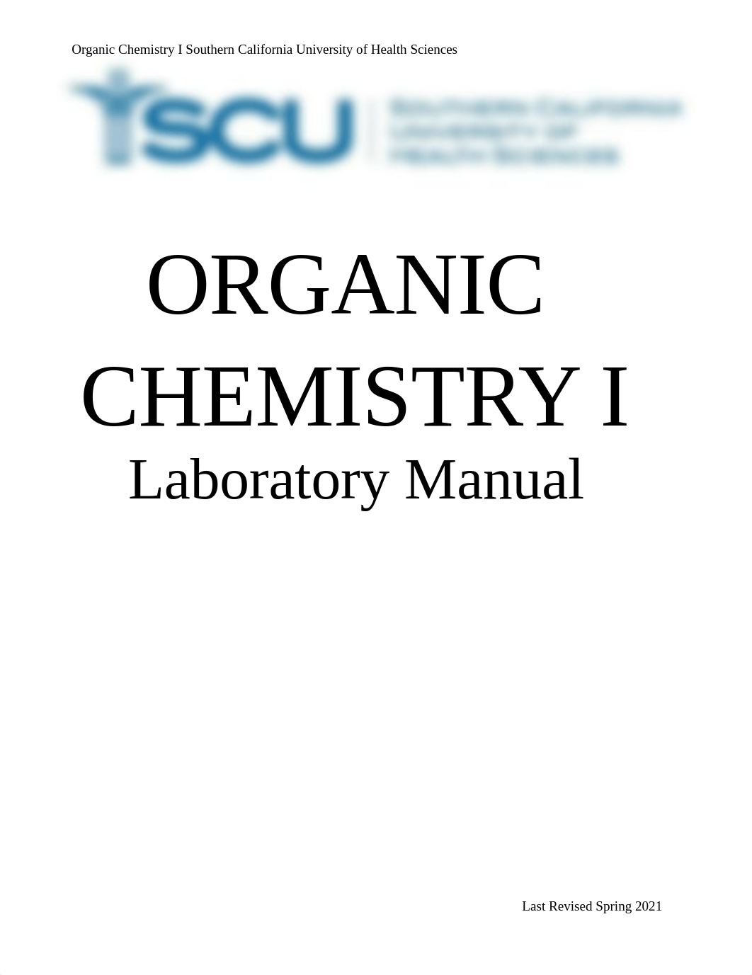 ORGANIC CHEMISTRY I LAB MANUAL.docx_dy559lrfrfz_page1