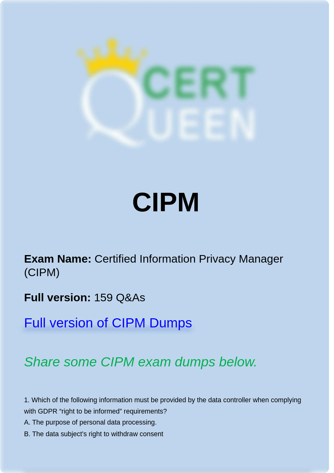 Certified Information Privacy Manager CIPM update questions.pdf_dy5ce52sqm5_page1