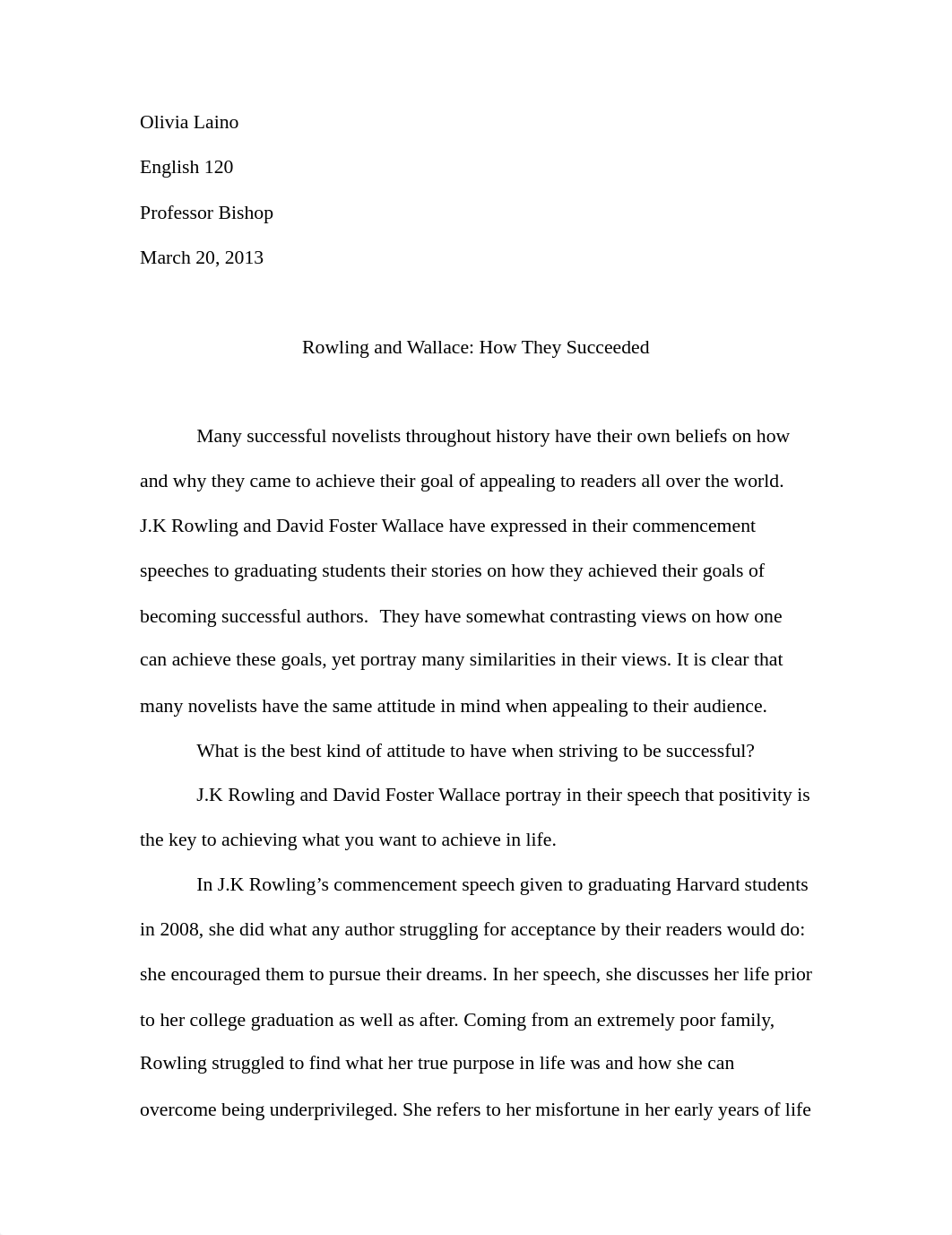 Essay on J.K Rowling and David Foster Wallace_dy5dauvg2s8_page1